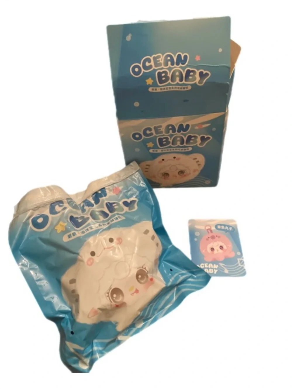 Yooki Ocean Baby Blind Box Card Confirmed Octopus